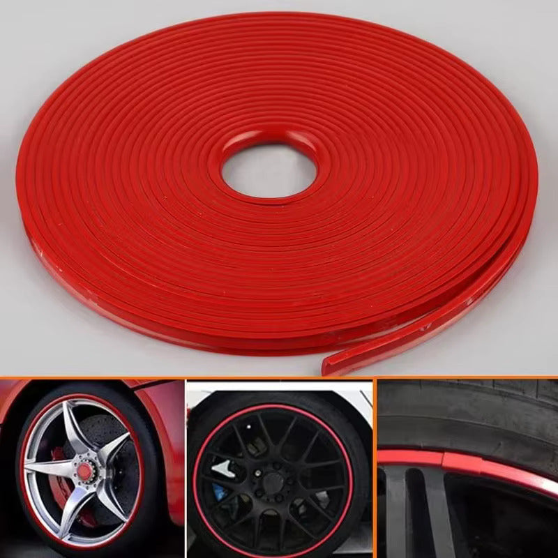 8m Car Wheel Hub Trim & Bumper Protective Moulding Strip